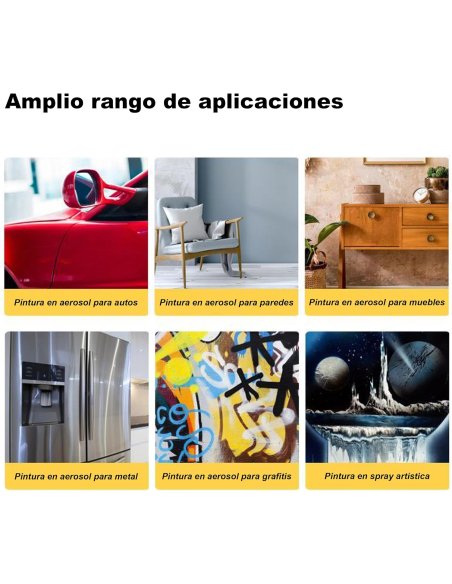 Empuñadura para Aerosol de Pintura, Soporte para Pistola de Pintura Aerosol, Pistola Original para Botes de Spray Aerosol