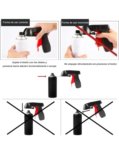 Empuñadura para Aerosol de Pintura,...