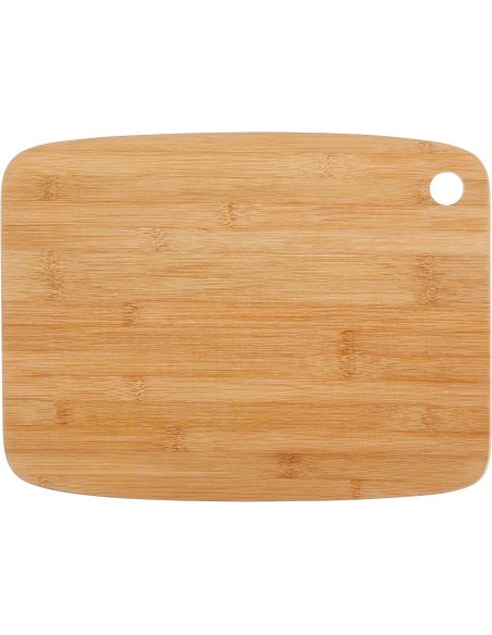 Juego de 3 Piezas de Tablas de cortar, Tabla de Bambú, 19x14x0.9cm, 29x21.5x0.9cm, 37x28x0.9cm