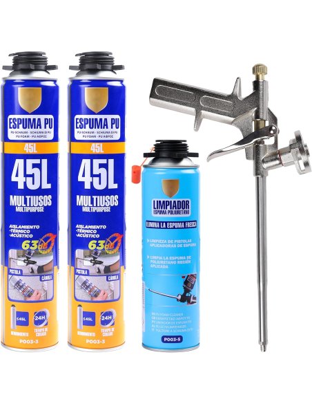 Set Completo de Espuma de Poliuretano