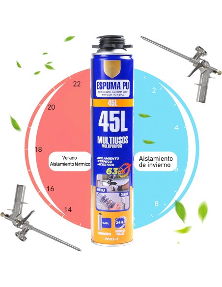 Set Completo de Espuma de Poliuretano