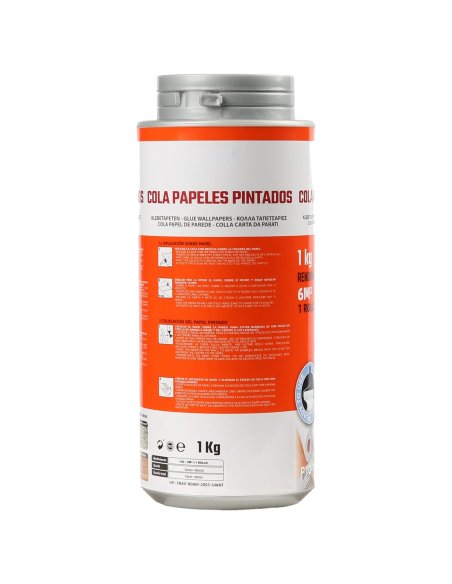 Cola Papel Pintado Pared Listo para Usar, Pegamento Papel Pared, Cola Empapelar, para Todo Tipo de Papeles Pintados