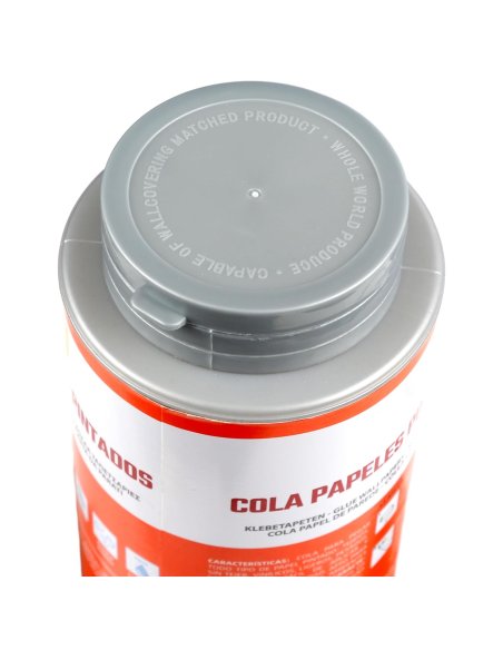 Cola Papel Pintado Pared Listo para Usar, Pegamento Papel Pared, Cola Empapelar, para Todo Tipo de Papeles Pintados