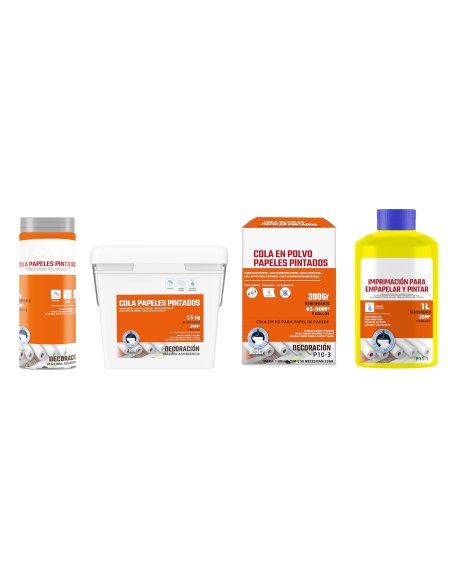 Cola Papel Pintado Pared Listo para Usar, Pegamento Papel Pared, Cola Empapelar, para Todo Tipo de Papeles Pintados