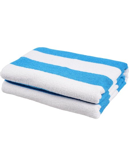 Toalla de Playa Grande Antiarena, 90x170 cm, 70% Algodón 30% Poliéster - Toallas de Piscina, Suave, de Secado Rápido