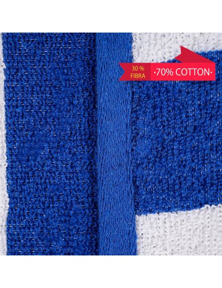 Toalla de Playa Grande Antiarena, 90x170 cm, 70% Algodón 30% Poliéster - Toallas de Piscina, Suave, de Secado Rápido