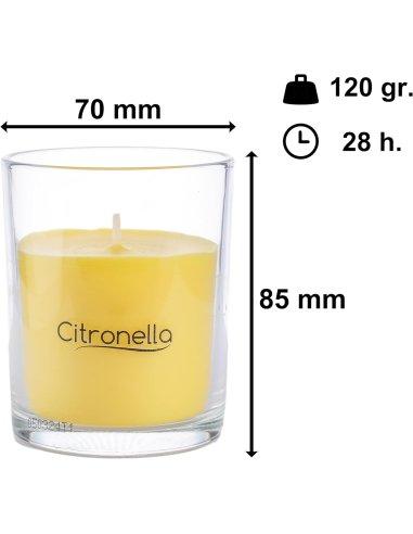 Velas Aromáticas de Citronela Natural...