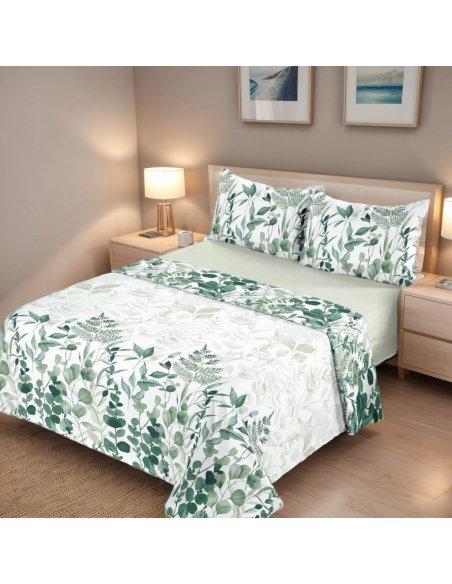 Juego de Sábanas Microfibra Extra Suave, Sábanas Bajera Ajustable, Encimera