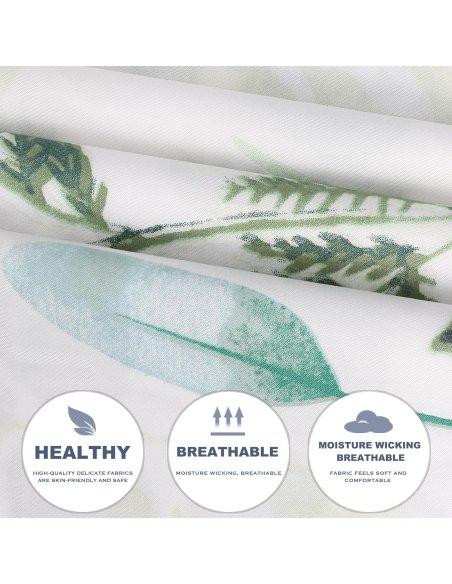 Juego de Sábanas Microfibra Extra Suave, Sábanas Bajera Ajustable, Encimera