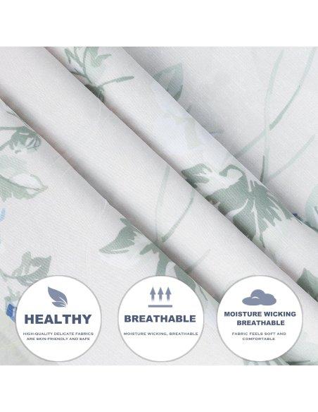 Juego de Sábanas Microfibra Extra Suave, Sábanas Bajera Ajustable, Encimera