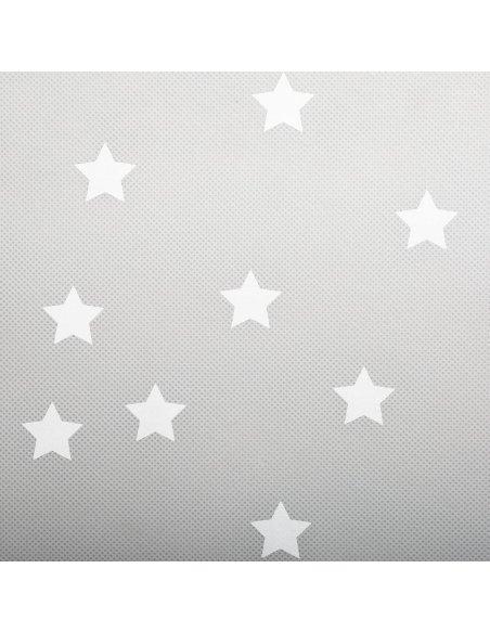 Cajas Almacenaje Infantil, Plegable Cuadrados Cestas de Almacenamiento,Caja de Tela, Cesta De Ordenación Infantil, Gris Estrella