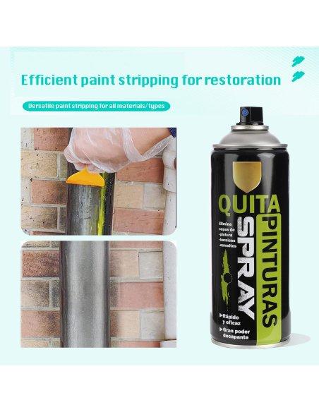 Spray de Quita Pintura, Elimina Capas de Pintura Barnices Esmaltes 400ml