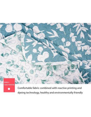 Colcha Bouti Estampada Microfibra...