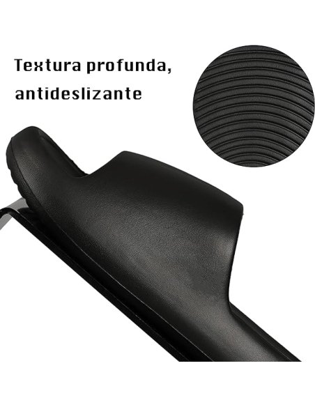 Chanclas para Mujer Cómodas y Antideslizantes - Zapatillas de Estar Por Casa de Suela Gruesa