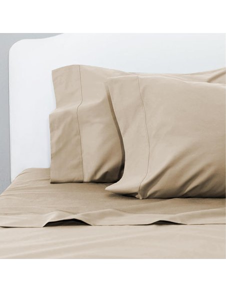 Juego de Sábanas 100% Microfibra Transpirable Duradero Ultra Suave