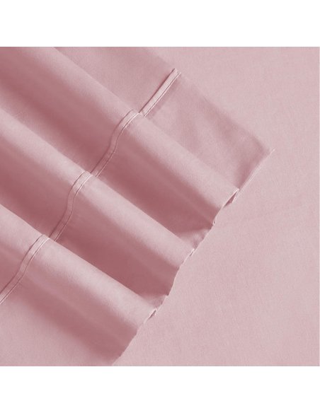 Juego de Sábanas 100% Microfibra Transpirable Duradero Ultra Suave