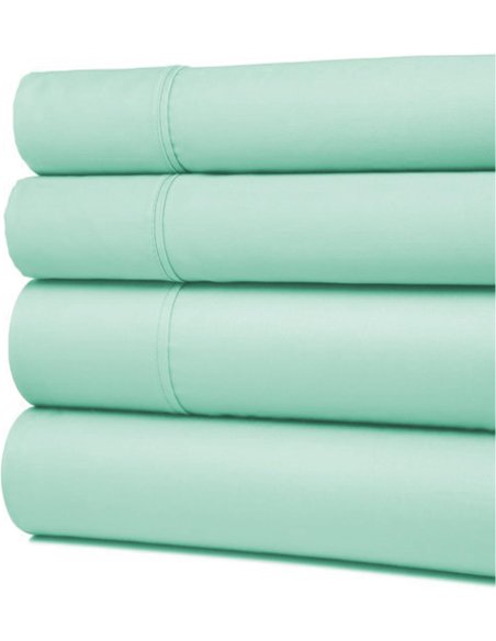 Juego de Sábanas 100% Microfibra Transpirable Duradero Ultra Suave