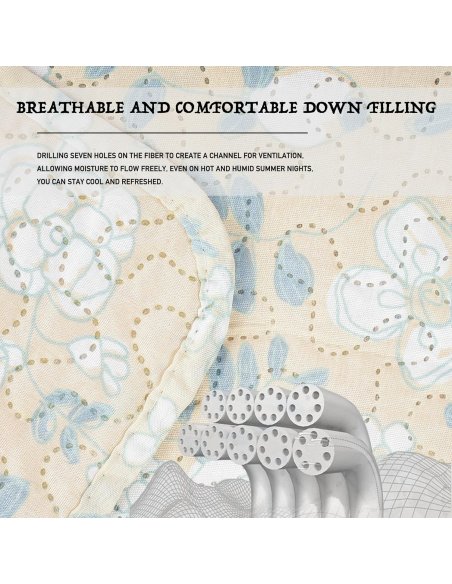 Colcha Bouti Estampada Microfibra Extra Suave, Bicolor Reversible, Cubrecama Fina, para Verano y Entretiempo