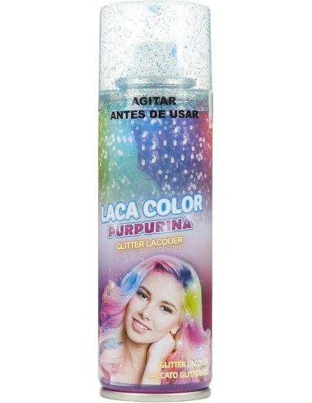 Laca con Purpurina para el Pelo Temporal - Fácil de Lavar, Brillo Deslumbrante para Todo Tipo de Cabello