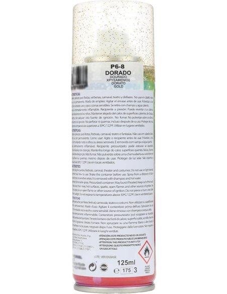 Laca con Purpurina para el Pelo Temporal - Fácil de Lavar, Brillo Deslumbrante para Todo Tipo de Cabello