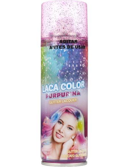Laca con Purpurina para el Pelo Temporal - Fácil de Lavar, Brillo Deslumbrante para Todo Tipo de Cabello