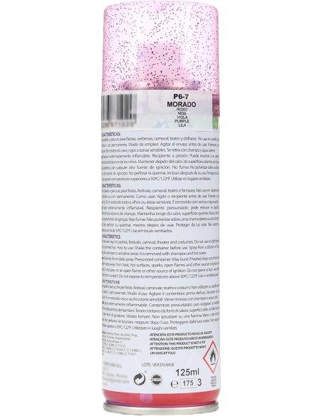 Laca con Purpurina para el Pelo Temporal - Fácil de Lavar, Brillo Deslumbrante para Todo Tipo de Cabello
