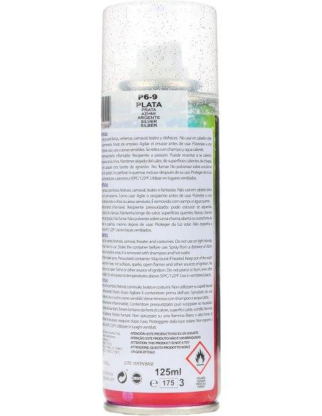 Laca con Purpurina para el Pelo Temporal - Fácil de Lavar, Brillo Deslumbrante para Todo Tipo de Cabello