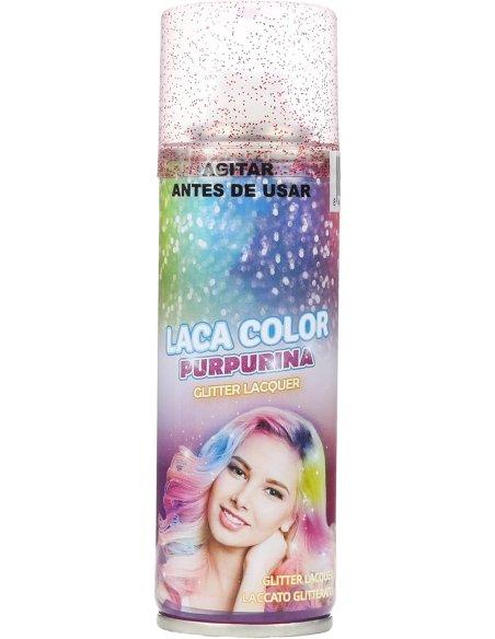 Laca con Purpurina para el Pelo Temporal - Fácil de Lavar, Brillo Deslumbrante para Todo Tipo de Cabello