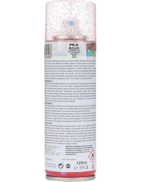 Laca con Purpurina para el Pelo Temporal - Fácil de Lavar, Brillo Deslumbrante para Todo Tipo de Cabello