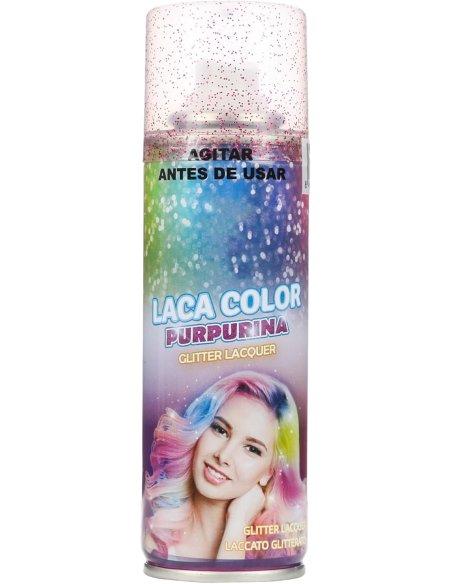 Laca con Purpurina para el Pelo Temporal - Fácil de Lavar, Brillo Deslumbrante para Todo Tipo de Cabello