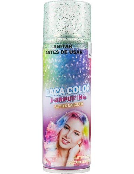 Laca con Purpurina para el Pelo Temporal - Fácil de Lavar, Brillo Deslumbrante para Todo Tipo de Cabello