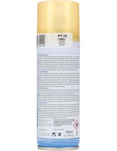 Spray Pelo Color Temporal - Fácil de...