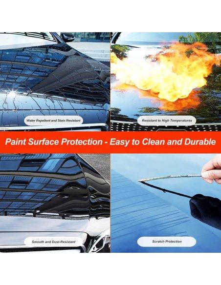 Cera Rápida Limpiadora, Spray Abrillantador para Coche 650 ml