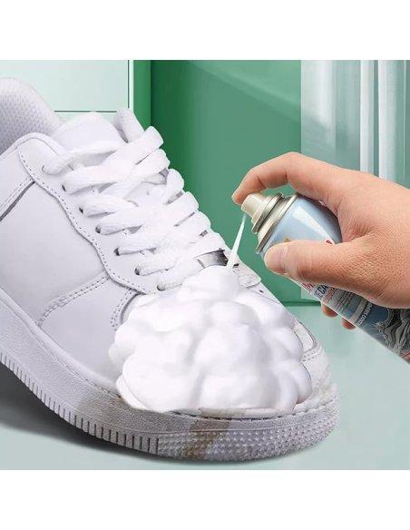 Spray Limpiador de Zapatillas para Todo Tipo de Materiales - Cuero, Cuero Sintético y Lona, con Ingredientes Naturales, Incoloro