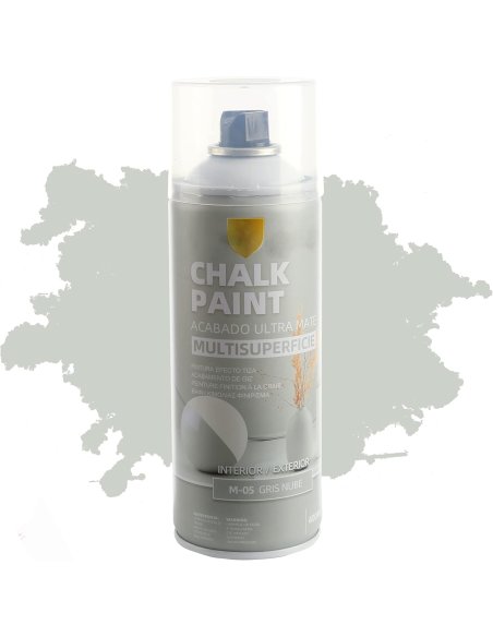 Pintura Spray a la Tiza Color Pastel Acabado Ultra Mate 400ml