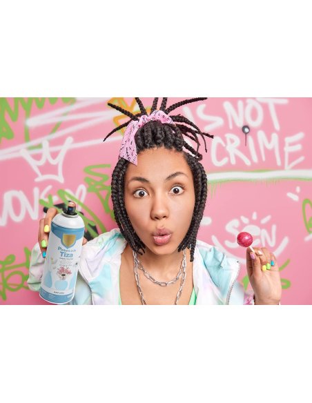 Pintura Spray a la Tiza Color Pastel Acabado Ultra Mate 400ml