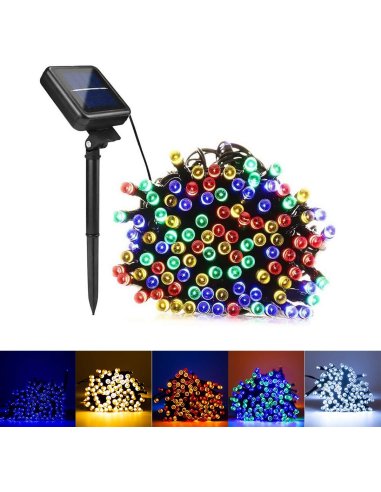 Guirnaldas Luces Exterior Solar IP44...