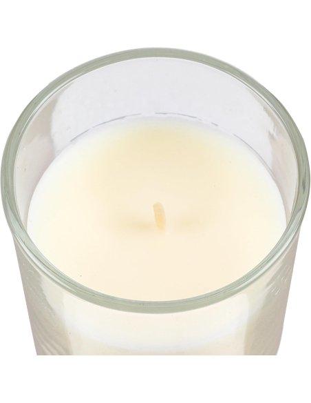 Vela Aromática, Vela en Vaso de Cristal de Cera Vegetal - 28 Horas de Duración, Velas Perfumadas, 8,5x7 cm 2 unidades