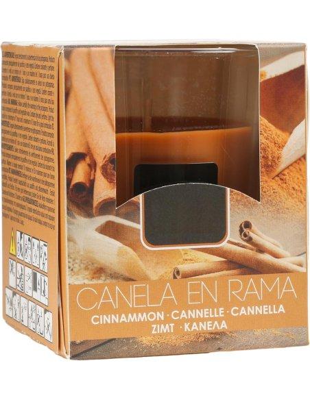 Vela Aromática, Vela en Vaso de Cristal de Cera Vegetal - 28 Horas de Duración, Velas Perfumadas, 8,5x7 cm 2 unidades