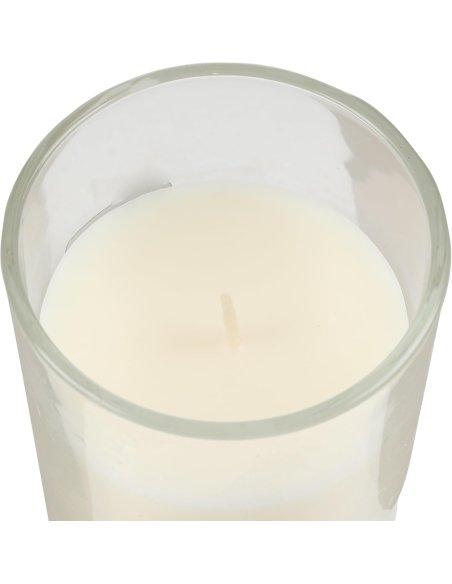 Vela Aromática, Vela en Vaso de Cristal de Cera Vegetal - 28 Horas de Duración, Velas Perfumadas, 8,5x7 cm 2 unidades