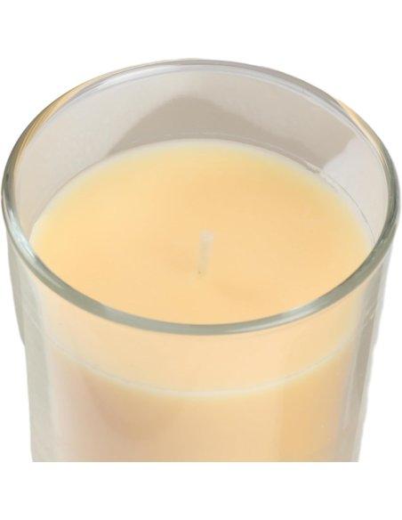 Vela Aromática, Vela en Vaso de Cristal de Cera Vegetal - 28 Horas de Duración, Velas Perfumadas, 8,5x7 cm 2 unidades