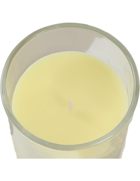 Vela Aromática, Vela en Vaso de Cristal de Cera Vegetal - 28 Horas de Duración, Velas Perfumadas, 8,5x7 cm 2 unidades