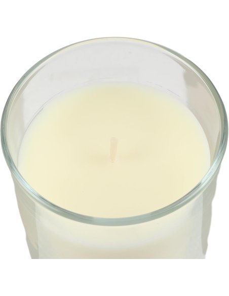 Vela Aromática, Vela en Vaso de Cristal de Cera Vegetal - 28 Horas de Duración, Velas Perfumadas, 8,5x7 cm 2 unidades