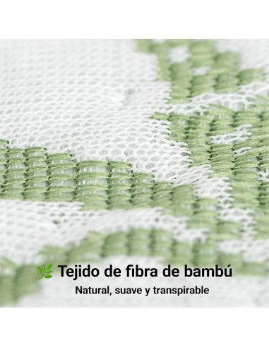 Protector Colchón Bambú Impermeable -...