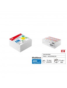 Taco notas 85x85mm 400...