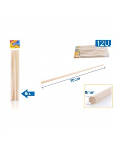 Palo redondo 8mm, pm028-5