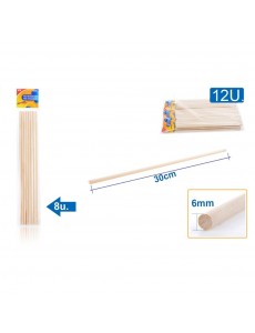 Palo redondo 6mm, pm028-4