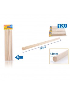 Palo redondo 12mm, pm028-7