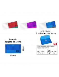 Mp set de 2 sobres boton...
