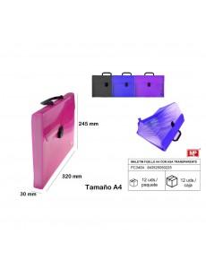 Maletin fuelle a4 con asa...